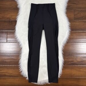 Lululemon Women's Size 4 Black Everlux Mesh Super High Rise Training Tight 25"